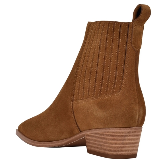 Marc Fisher Yarita Pointed Toe Bootie Medium Natural (Brown) - Size 8.5 ** - Picture 7 of 11